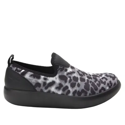 Alegria Women's Eden Shoe In White Leopard In Black