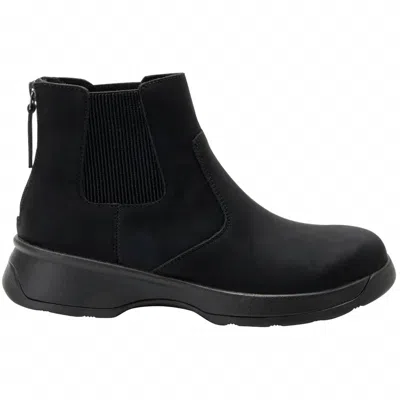 Alegria Women's Frankie Chelsea Boot In Asphalt In Black