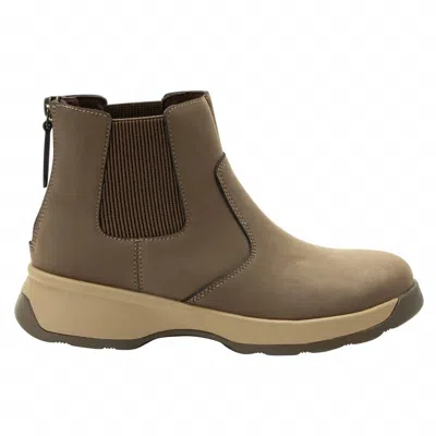 Alegria Women's Frankie Chelsea Boot In Driftwood In Multi