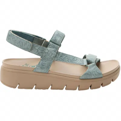 Alegria Women Henna Sandal In Aged Denim In Gray
