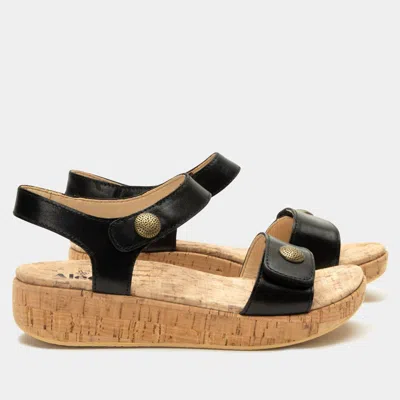 Alegria Women's Marta Sandal In Ink In Black