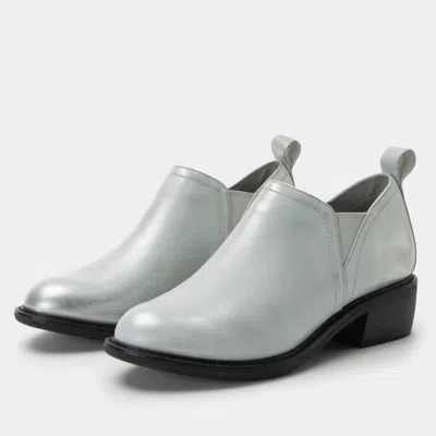 Alegria Women's Merle Bootie In Silver White