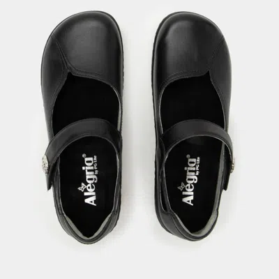 Alegria Women's Onika Leather Mary Jane Shoes In Black In Multi