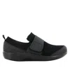 Alegria Women's Qwik Casual Slip On Sneakers In Black Out