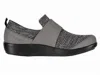 Alegria Women's Qwik Slip On Shoes In Charcoal In Multi