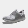 Alegria Women's Rotation Athletic Slip-on Sneakers In Grey In Gray