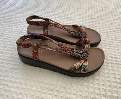 Alegria Women's Roz 39 Sandals In Get Away Tan In Multi