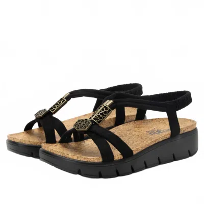Alegria Women's Roz Platform Sandal In Casual Black