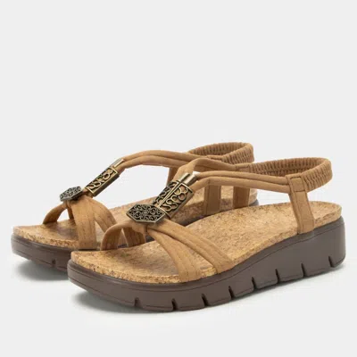 Alegria Women's Roz Platform Sandals In Casual Sand In Multi