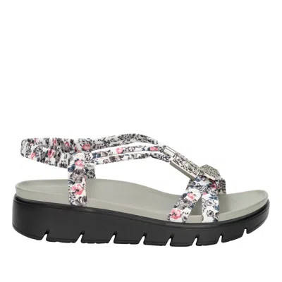 Alegria Women's Roz Sandal In Lovely Grey In Multi