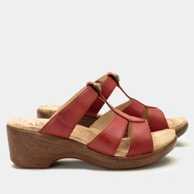 Alegria Women's Shantal Sandal In Salmonberry In Multi