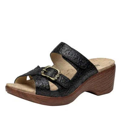 Alegria Women's Sierra Wedge Sandal In Go For Baroque In Multi