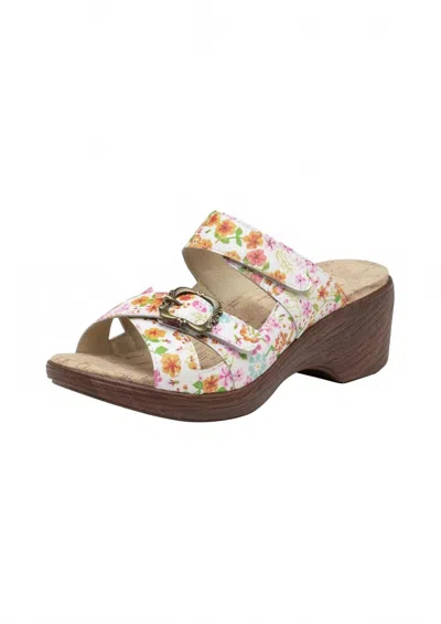 Alegria Women's Sierra Wedge Sandal In Prime Time In Multi