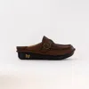Alegria Women's Slip Ons In Oiled Brown In Multi