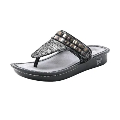 Alegria Women's Vanessa Sandal In Soiree Silver Van In Multi