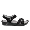 Alegria Women's Vienna Sandal In Waverly In Black