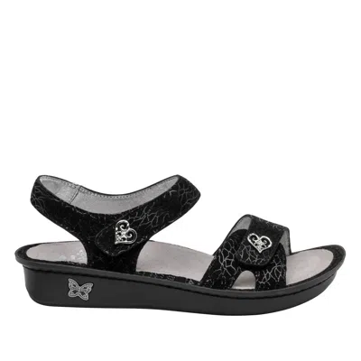 Alegria Women's Vienna Sandal In Waverly In Black