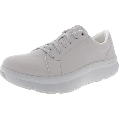 Alegria Womens Lace-up Man Made Casual And Fashion Sneakers In Grey