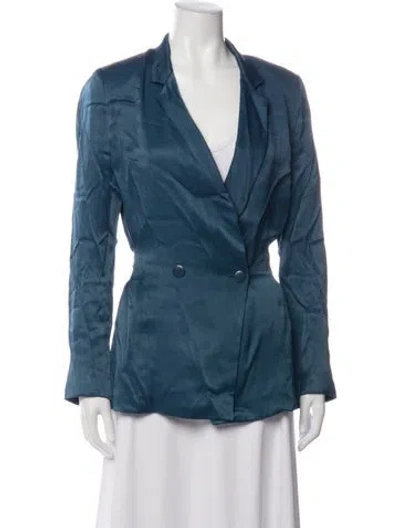 Pre-owned Alejandra Alonso Rojas Blazer In Blue