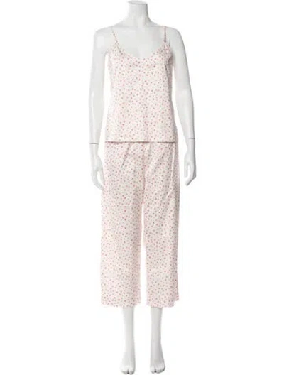 Pre-owned Alejandra Alonso Rojas Floral Print Pant Set W/ Tags In Multi