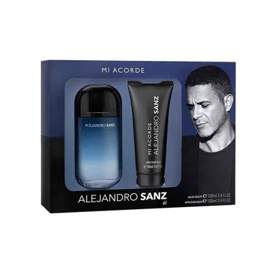 Alejandro Sanz Men's Mi Acorde Gift Set Fragrances 8436581940794