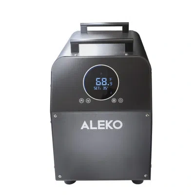 Aleko Cold Plunge Chiller In Matte Black