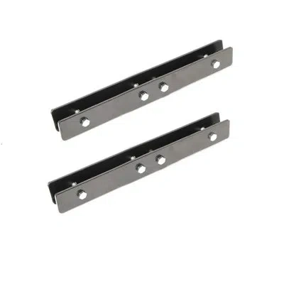 Aleko Universal Gate Attaching Bracket In Black