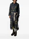 Aleksandr Manamïs Long-sleeve Printed Shirt In Blue