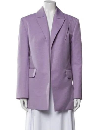 Pre-owned Aleksandre Akhalkatsishvili Blazer In Purple