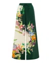 Alemais Aggie Printed Linen-blend Wide-leg Pants In Multi