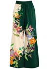 Alemais Aggie Printed Linen-blend Wide-leg Pants In Multicoloured