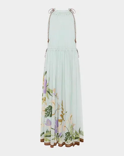 Alemais Alfie Sleeveless Maxi Dress In Blue