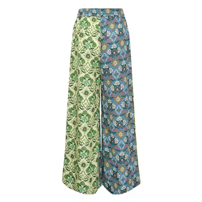 Alemais Ali Spliced Pant In Multi