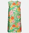 Alemais Amelia Floral Minidress In Multicoloured