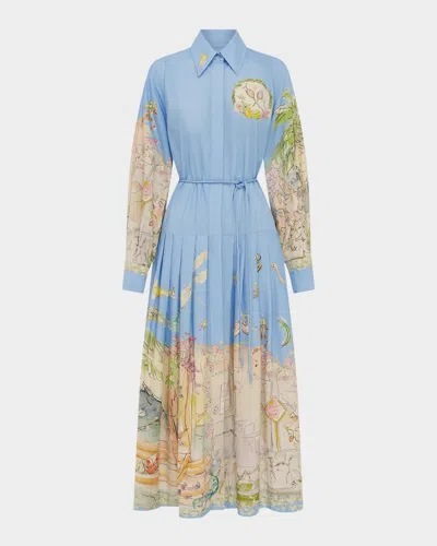 ALEMAIS ANOUK MAXI SHIRTDRESS