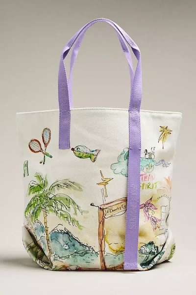 Alemais Anouk Shopper Tote In White