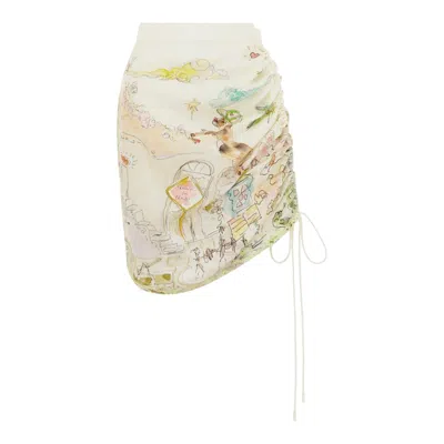 Alemais Anouk Skirt In Multi