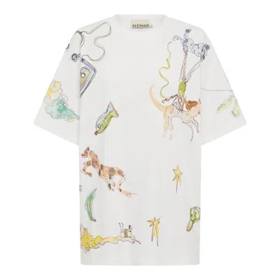 Alemais Anouk Tee In White