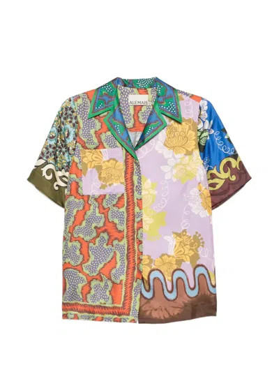 Alemais Arnie Floral-print Shirt In Multi