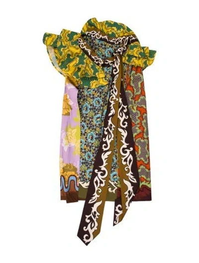 Pre-owned Alemais Arnie Long Skirt In Multi