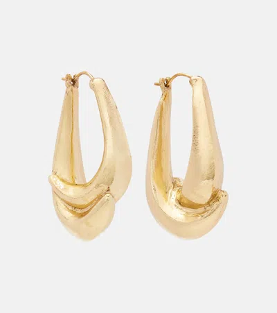 Alemais Alémais Atomic Hoop Earrings In Gold