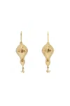 Alemais Alémais Banana House Big Lure Earrings Accessories In Grey