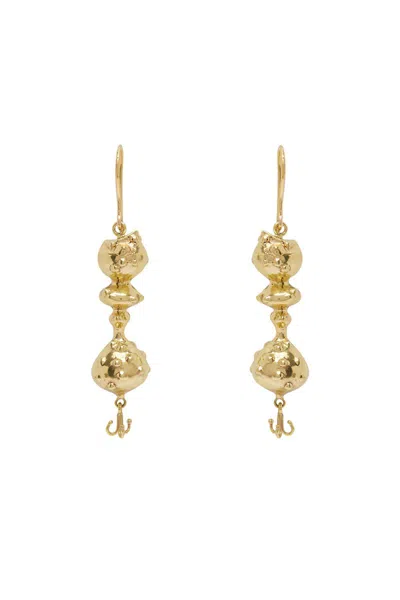 Alemais Alémais Banana House Small Lure Earrings Accessories In Gold