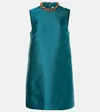 Alemais Beaded Minidress In Green