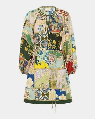 Alemais Bianca Mini Dress In Multi