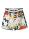 Alemais Bianca Shorts In Animal Print