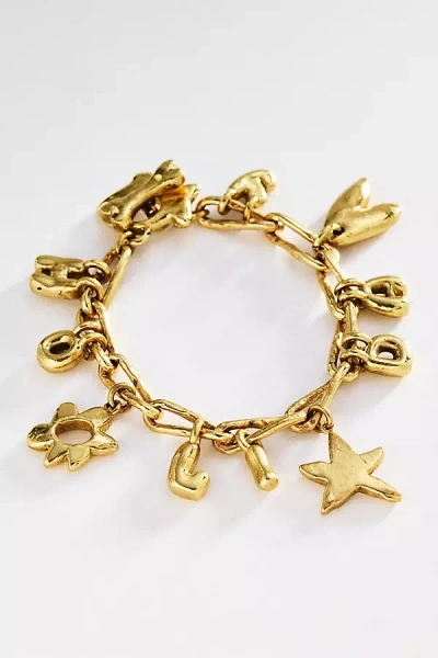 Alemais Calypso Charm Bracelet In Gold