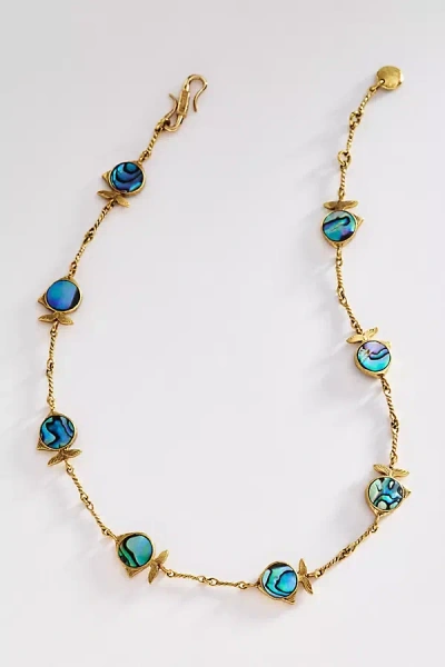 Alemais Calypso Fish Necklace In Gold