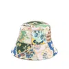Alemais Patchwork Bucket Hat