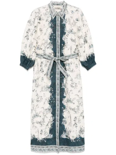Alemais Casa Midi Dress In Beige